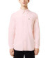 ფოტო #1 პროდუქტის Men's Woven Long Sleeve Button-Down Oxford Shirt
