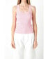 ფოტო #1 პროდუქტის Women's Basic Ribbed Tank Top