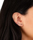 ფოტო #2 პროდუქტის 3-Pc. Set Cubic Zirconia & Faith-Themed Stud Earrings in Sterling Silver, Created for Macy's