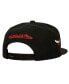 Фото #2 товара Men's White, Black Chicago Bulls Retro Sport Colorblock Script Snapback Hat