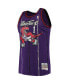 ფოტო #3 პროდუქტის Men's Tracy McGrady Purple Toronto Raptors 1998-99 Hardwood Classics Swingman Jersey