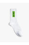 Фото #1 товара Носки Koton Slogan Embroidered Socks