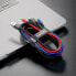 USB Cable to Micro USB, USB-C and Lightning Baseus CA1T4-B01 Black 1,2 m