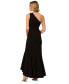 Фото #2 товара Women's Beaded One-Shoulder Gown