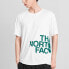 THE NORTH FACE 户外吸湿速干印花T恤 男款 白色 送礼推荐 / Футболка THE NORTH FACE T 498H-FN4