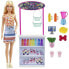 BARBIE Blonde Smoothie Stand With Accessories And Toy Juice And Smoothie Shop