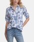 ფოტო #1 პროდუქტის Women's Printed Whimsical Long Sleeve Top