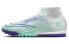 Фото #2 товара Кроссовки футбольные Nike Mercurial Dream Speed Superfly 8 14 Academy TF бело-зелено-лиловые DN3789-375