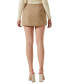 Фото #2 товара Women's Brylee Utility-Pocket Mini Skirt
