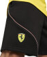 Men's Ferrari Race Regular-Fit Piped 8" Fleece Shorts