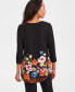 Women's Printed 3/4-Sleeve Top, XS-4X, Created for Macy's Черный, 1X - фото #4