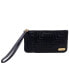 ფოტო #1 პროდუქტის Women's Signature Quilt Zip Pouch Wristlet Wallet