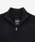 ფოტო #6 პროდუქტის Men's Quarter-Zip Pullover Sweater