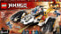 Фото #1 товара Конструктор LEGO Для детей - LEGO NINJAGO Мотоцикл с ультразвуковым двигателем 71739 - Набор для строительства с минифигуркой Ниндзя Зейна.