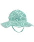 Baby Ocean Print Reversible Swim Hat 0-9M