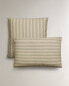 Фото #5 товара Striped cotton linen pillowcase