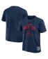 Фото #1 товара Men's Heather Navy Chicago White Sox Cooperstown Collection Washed T-Shirt