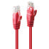 Фото #2 товара Lindy 3m Cat.6 U/UTP Cable - Red - 3 m - Cat6 - U/UTP (UTP) - RJ-45 - RJ-45