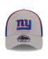 Фото #1 товара Men's Gray New York Giants Pipe 39THIRTY Flex Hat