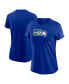 Фото #1 товара Women's Royal Seattle Seahawks Primary Logo T-Shirt