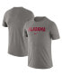 Фото #1 товара Men's Heather Gray Alabama Crimson Tide Team Issue Velocity Performance T-shirt