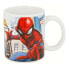 Кружка Mug Spider-Man Great power Синий Красный Керамика 350 ml