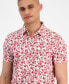 Фото #3 товара Men's Julius Floral-Print Short-Sleeve Shirt, Created for Macy's