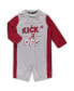 ფოტო #1 პროდუქტის Infant Unisex Gray and Crimson Alabama Crimson Tide Wave Runner Wetsuit