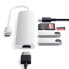 Satechi ST-SCMA2S - Wired - USB 3.2 Gen 1 (3.1 Gen 1) Type-C - 60 W - Silver - MicroSD (TransFlash) - SD - 4K Ultra HD