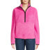 Фото #1 товара No Boundaries Juniors Plush Sweater Women's Size 3XL (21) Pink Quarter Zip