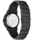 Men's Intrigue Black Stainless Steel Bracelet Watch 40mm