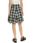 Фото #2 товара Derek Lam 10 Crosby Vera Tie-Waist Mini Skirt Women's Black 0