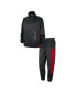 Men's Black Chicago Bulls 2023/24 City Edition Courtside Starting Five Full-Zip Jacket and Pants Set