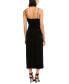 ფოტო #2 პროდუქტის Women's Rhinestone-Strap Midi Dress