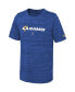 ფოტო #3 პროდუქტის Big Boys Royal Los Angeles Rams Sideline Velocity Performance T-shirt