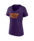 Фото #2 товара Women's Purple Phoenix Suns Hometown Collection T-shirt