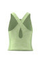 Yeşil Kadın Yuvarlak Yaka T-Shirt IR5644 TF