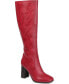 Women's Karima Wide Calf Knee High Boots