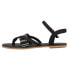 Фото #6 товара TOMS Lexie Strappy Womens Black Casual Sandals 10017934T