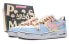 【定制球鞋】 Nike Air Force 1 Low 甜禧海岸 甜蜜夏日 低帮 板鞋 女款 蓝粉 / Кроссовки Nike Air Force DD8959-100