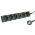 Фото #1 товара Удлинитель ROLINE 19.07.1072 - 1.5 m - 6 AC outlet(s) - Indoor - Plastic - Black - 250 V