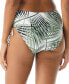 Coco Reef 300252 Women's Inspire Printed Shirred High-Waist Bikini Bottoms S