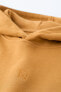 True neutrals embroidered hoodie