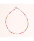 Фото #1 товара Limited Lusia Necklace - Rainbow - Silver