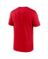 Фото #2 товара Men's Scarlet Ohio State Buckeyes 2024 Sideline Legend Performance T-Shirt