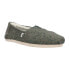 Фото #2 товара TOMS Alpargata Cozy Slip On Womens Grey Flats Casual 10018888T