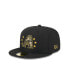 Фото #1 товара Men's Black Arizona Diamondbacks 2024 Armed Forces Day On-Field 59FIFTY Fitted Hat
