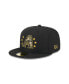 ფოტო #1 პროდუქტის Men's Black Arizona Diamondbacks 2024 Armed Forces Day On-Field 59FIFTY Fitted Hat