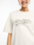 Фото #7 товара Dickies t-shirt in off white with collegiate varsity logo exclusive to asos