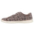 LifeStride Nonstop Plaid Slip On Womens Brown Sneakers Casual Shoes H6587F2800